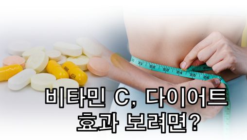비타민 C 다이어트 체중감량 효과 정보글 커버 사진