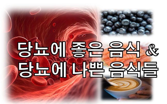 당뇨에 좋은 음식 당뇨에 안 좋은 음식 정보 글 사진