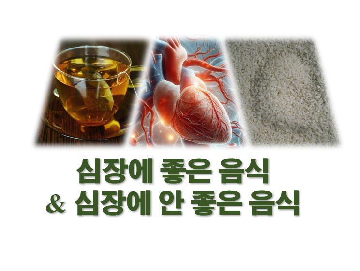 심장에 좋은 음식 안 좋은 음식