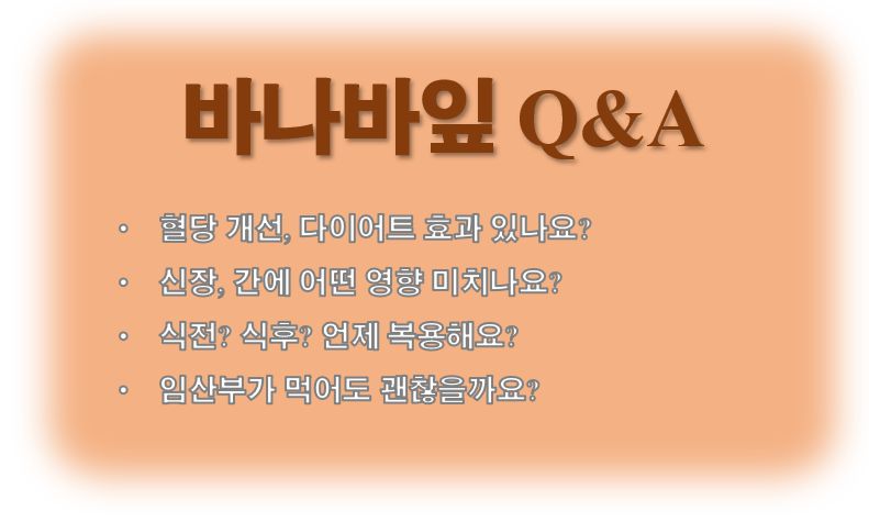 바나바잎 혈당 다이어트 효과 신장 간 영향 임산부 안전성 정보 글 커버