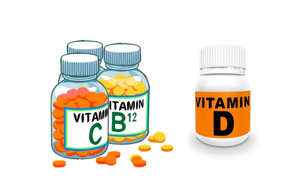 비타민 C 비타민 B 비타민 D