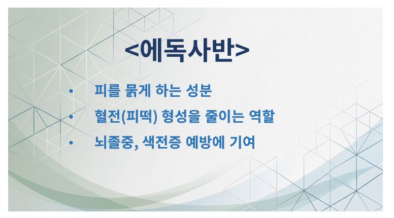 릭시아나 주성분 에독사반 정보
